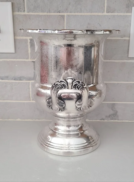 Vintage Silver Plate Trophy Champagne Bucket - Picture 3 of 8